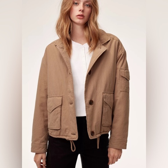 Aritzia Jackets & Blazers - COPY - Aritzia Wilfred Free Alyona Jacket